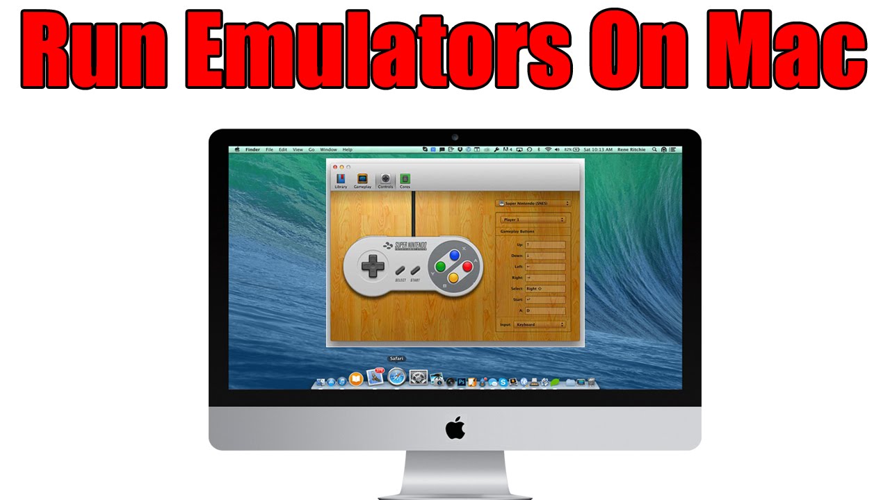 save emulator games on mac